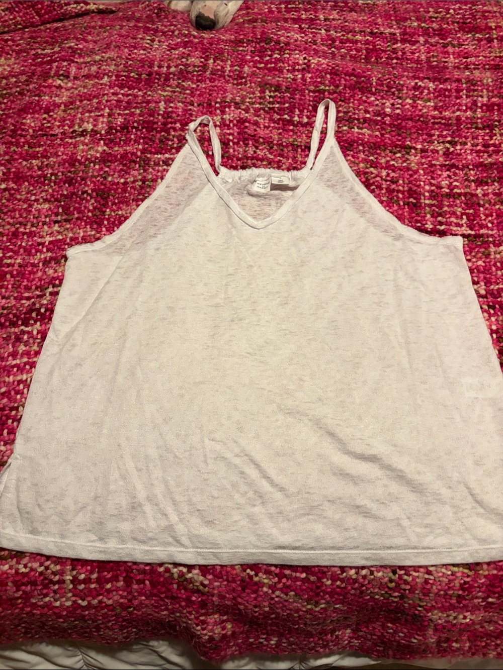 Melrose and Market sheer Tank Top